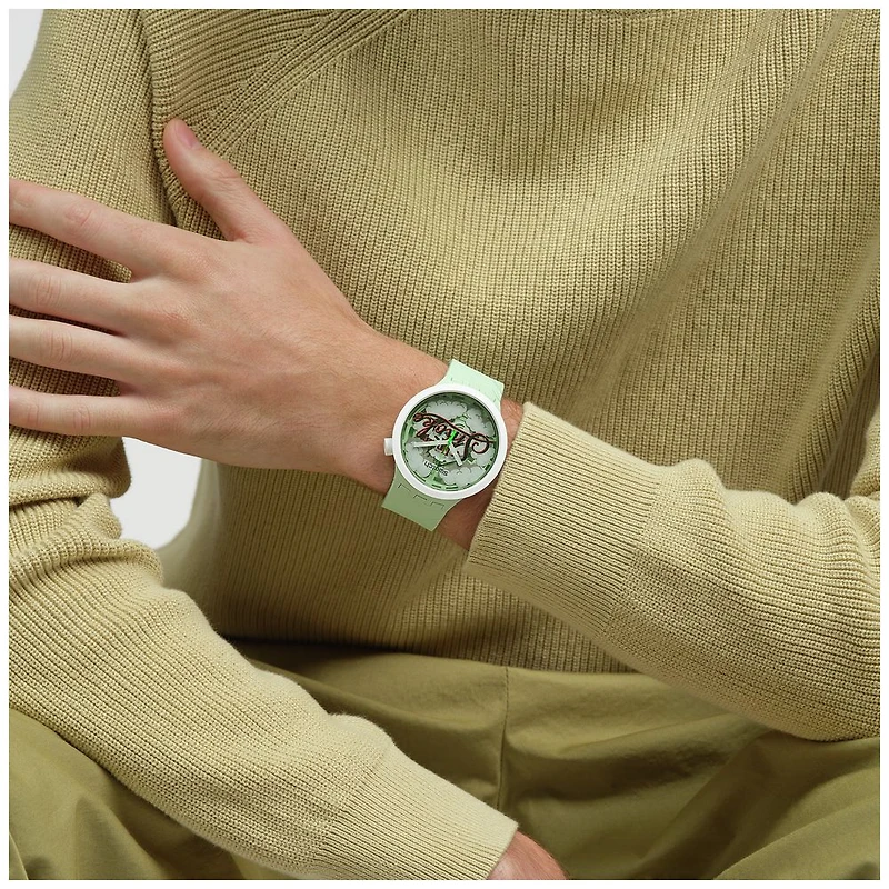 Up In Smoke Swatch Watch