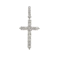 Cross Pendant with .50ct Diamonds