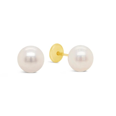 6MM Pearl Stud Earrings