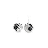 Yin-Yang Dangle Earrings