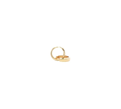 Basic 12.5MM Huggie Earrings