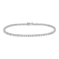 2.07CT Round Cut Diamonds Tennis Bracelet