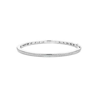Classic Silver Bangle Bracelet