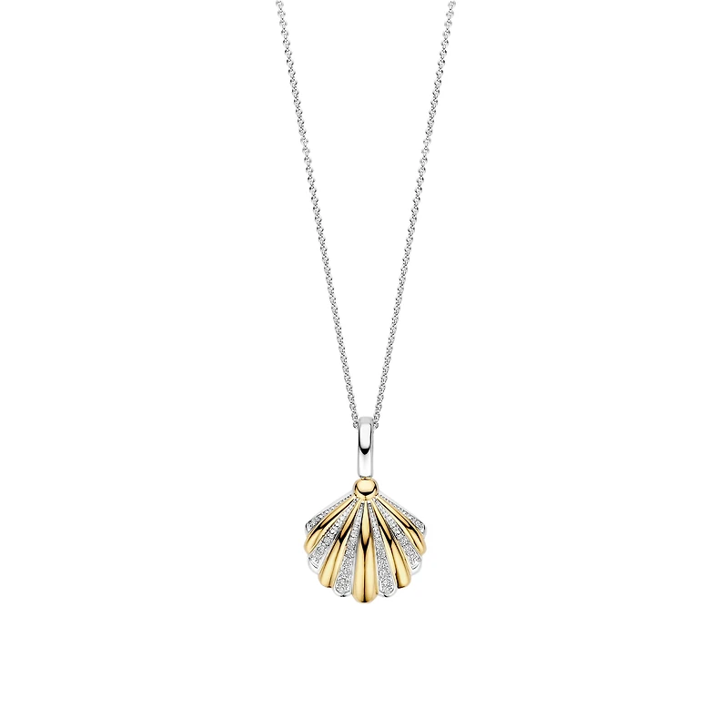 Shell Two Tone Necklace