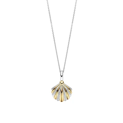 Shell Two Tone Necklace