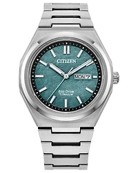 Zenshin Three Hand Super Titanium Watch Turquoise