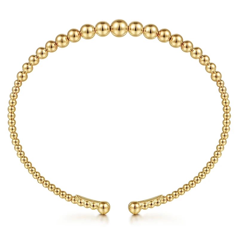 Gradient Beads Bangle Bracelet