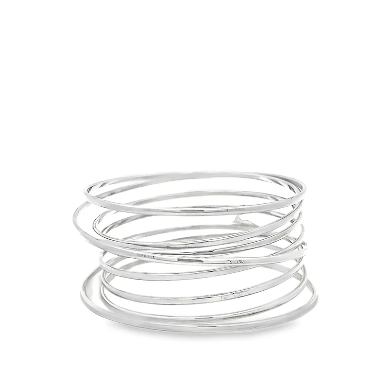 8 Twist Bangle Bracelet