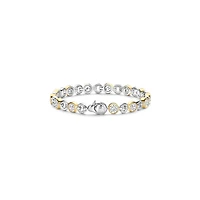 Circular Brilliance Tennis Bracelet
