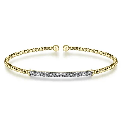 Diamond Bar Bangle Bracelet