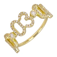 Custom Diamond Date Ring