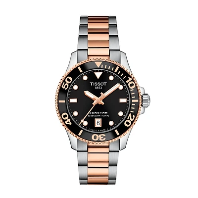 Seastar 1000 Steel/Rose 36MM Watch