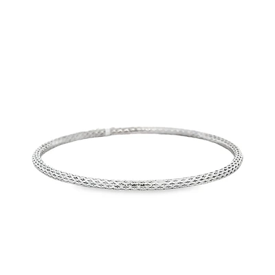 Silver Bangle Bracelet