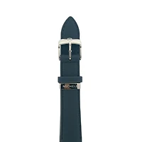 18MM Graphite Silicone Strap