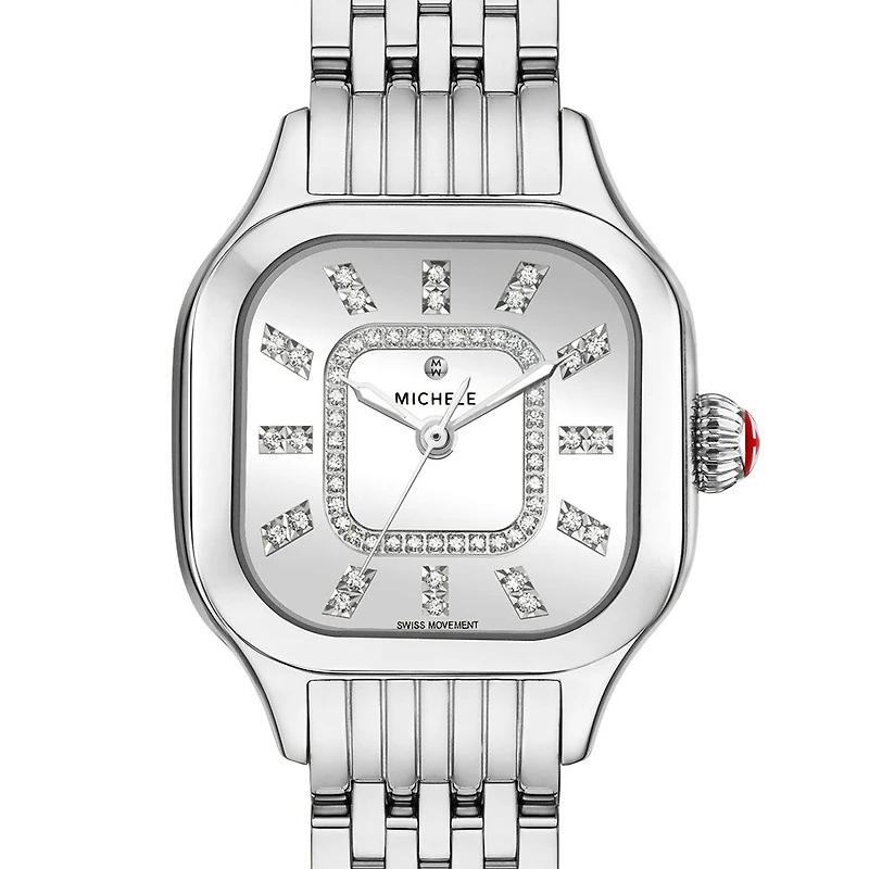 Meggie 29MM Steel High Shine Watch