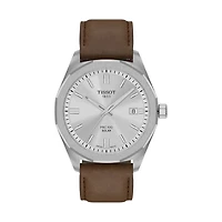 PRC 100 SOLAR Steel/Brown 39MM Watch