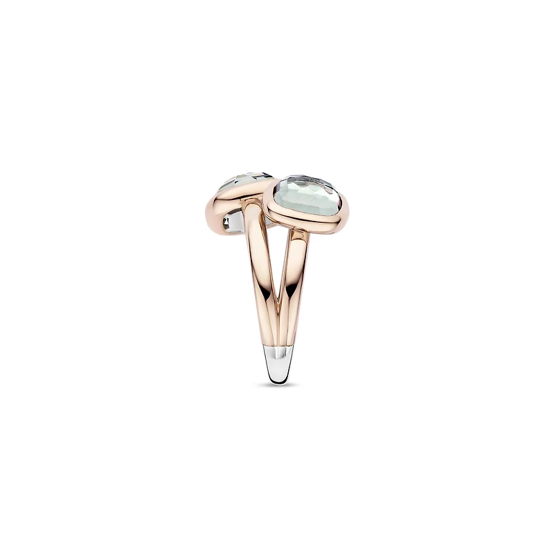 Shades of Ocean Green Double Ring