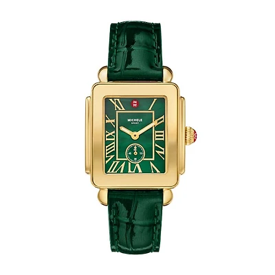 Deco Mid Sport Green Mother Pearl 31MM Watch
