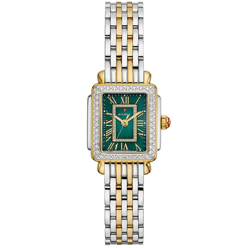 Deco Madison Mini Green Mother Pearl 24MM Watch