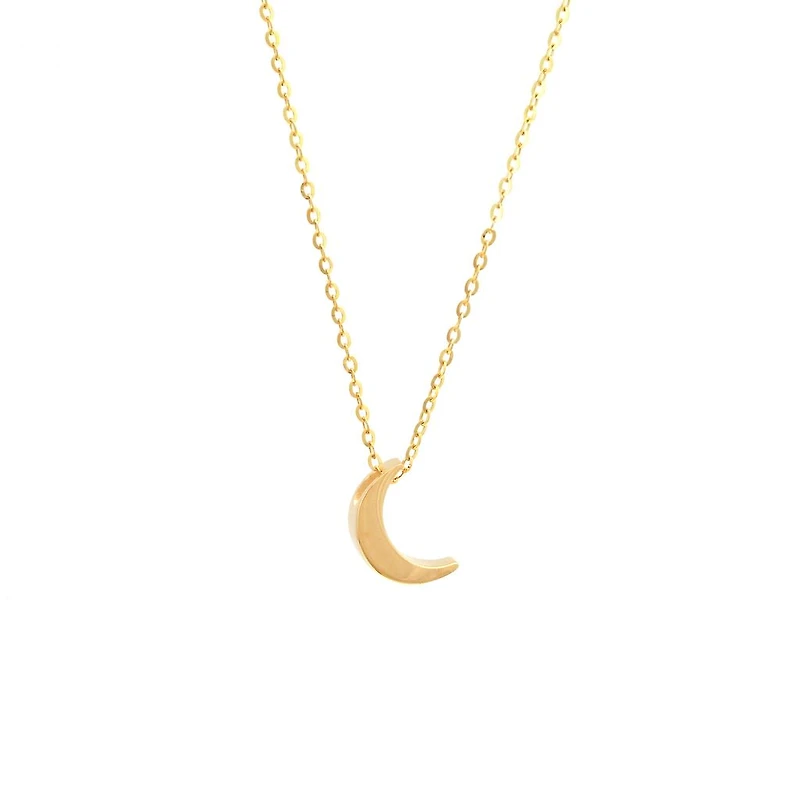 Gold Moon Necklace