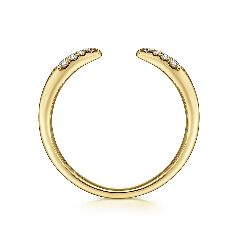 Open Tipped Diamond Ring