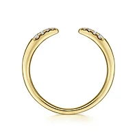Open Tipped Diamond Ring