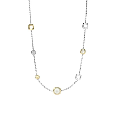 Cushion Mix Necklace