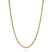 Wheat 4MM Gold Steel Chain