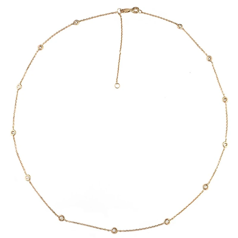 Diamond by the Yard Necklace