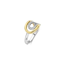 Oval Icon Two Tone Ring