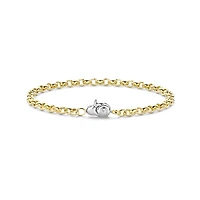 Rolo Golden 3MM Bracelet