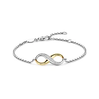 Infinity Two Tone Bracelet