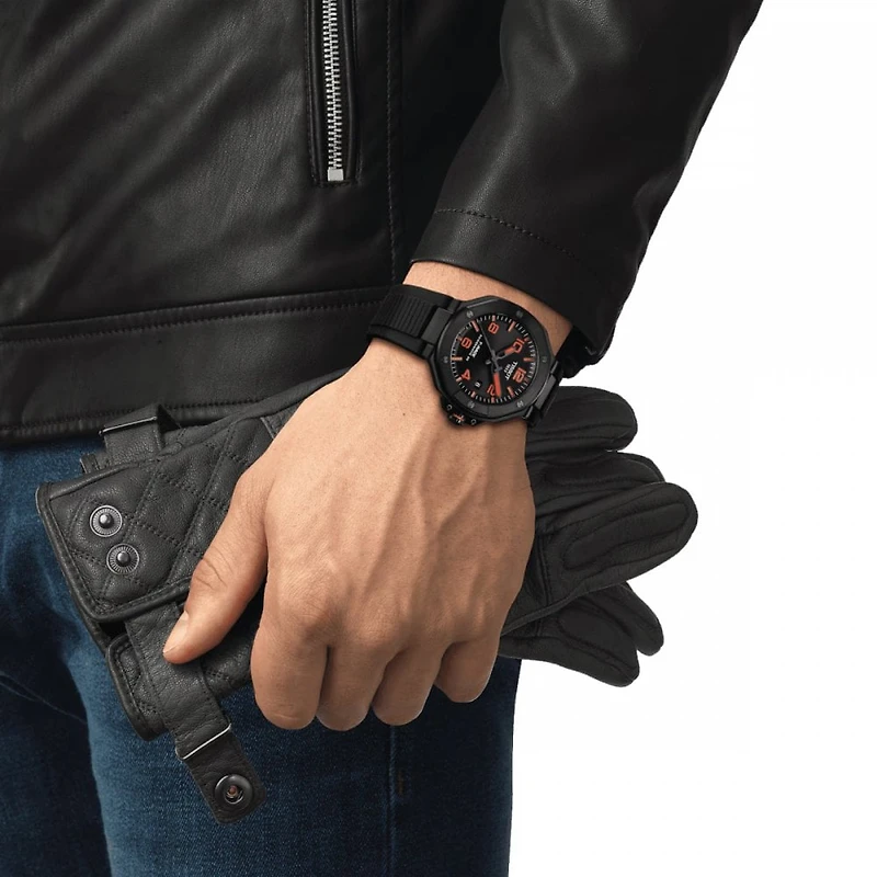 T-Race Powermatic Black/Red 41MM Watch