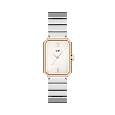 SRV 30mm Two-Tone Mother of Pearl Watch