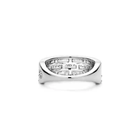 Horizons Three Layer Silver Ring