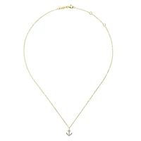 Anchor Diamond Necklace
