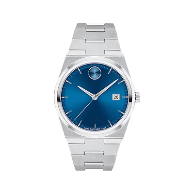 Movado BOLD Quest Blue 40MM Watch