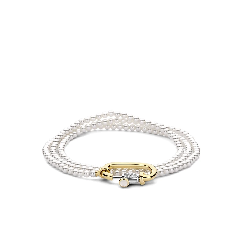 Pearl Multi way Wrap Bracelet