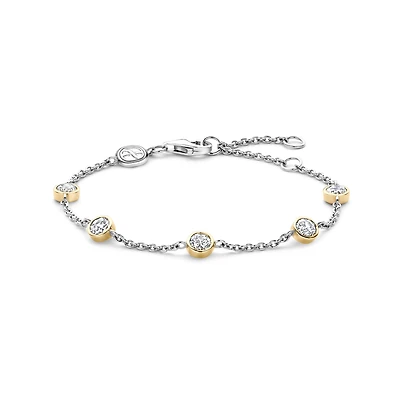 Core Signature Two Tone Bracelet