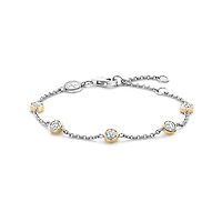 Core Signature Two Tone Bracelet