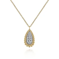 Diamond Teardrop Necklace