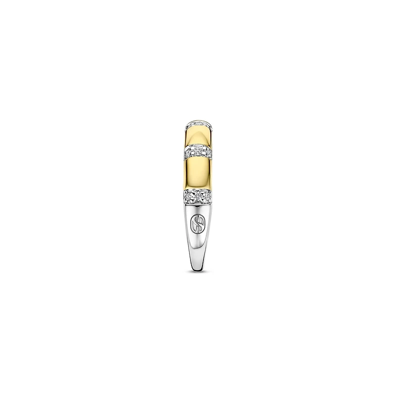 Linework Golden Stackable Ring