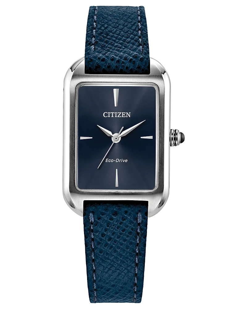 Dress Classic Blue Leather 23.5mm Watch