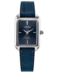 Dress Classic Blue Leather 23.5mm Watch