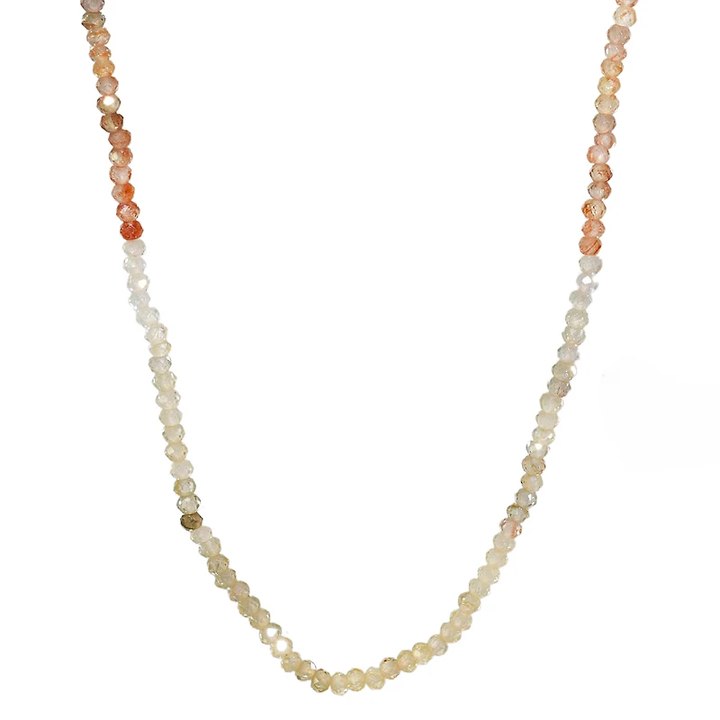 Multi Color Zircon Natural Gemstones Necklace