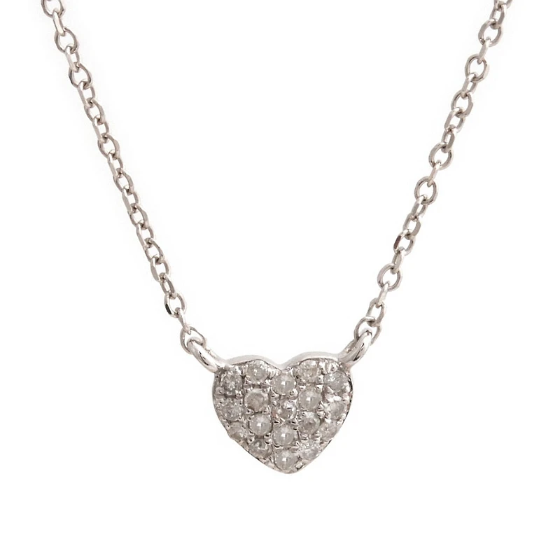 Petit Heart Diamond Necklace