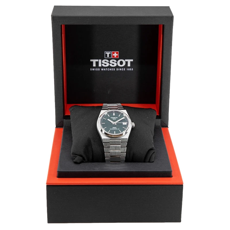 PRX Powermatic 35MM Green Waffle Watch