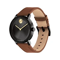 Bold 40MM Black/Brown Watch