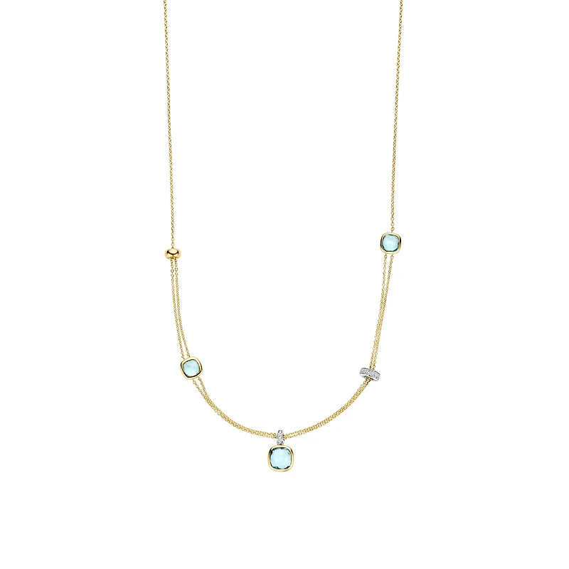 Shades of The Ocean Blue Necklace