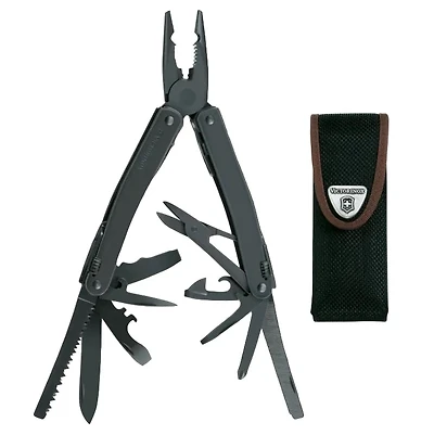 Swisstool Spirit XBS Black with Pouch